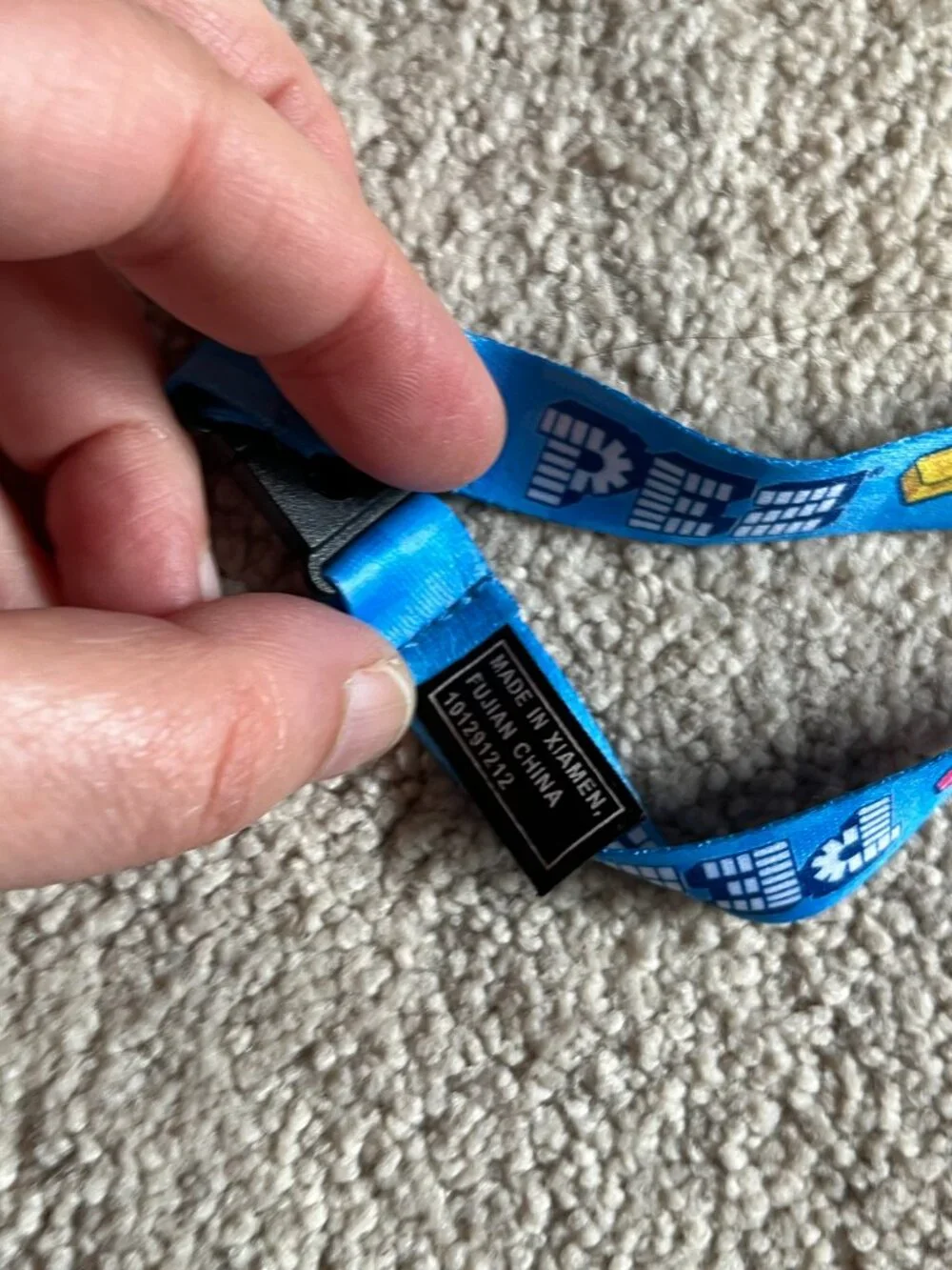 Pez Lanyard